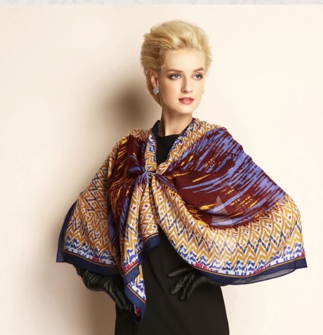 100% Wool Dark Shawl | Perfect for Spring & Summer Fashion - 0