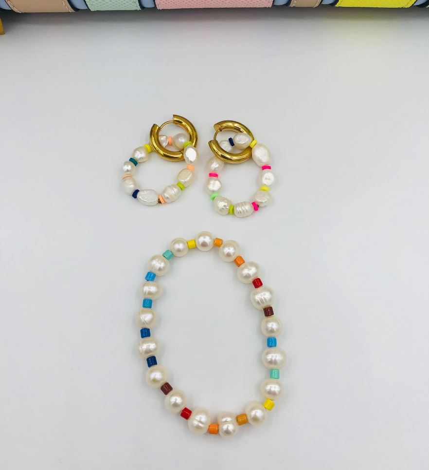 Habana Paris Pearls Jewelry Set - 0