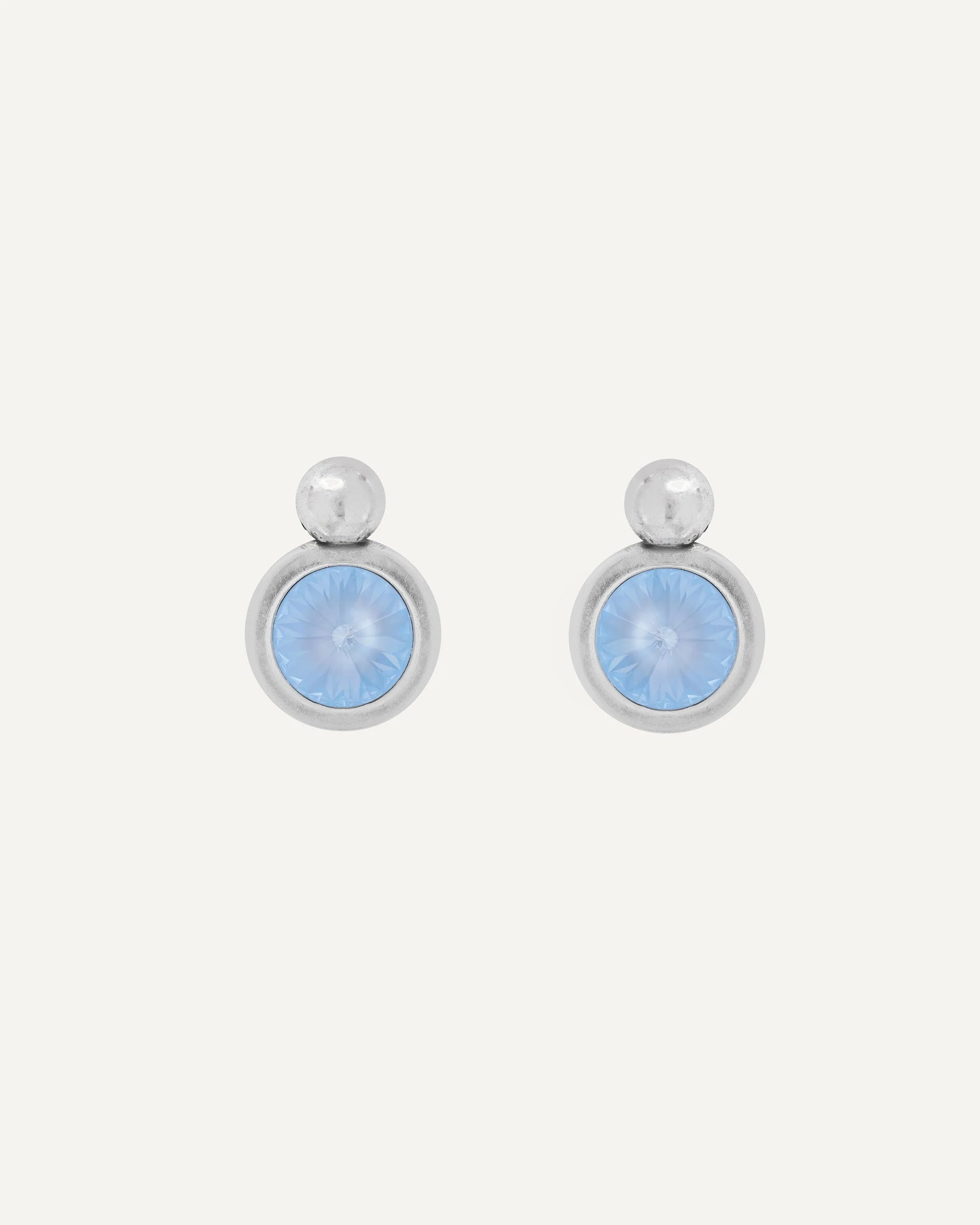 Vidda Light Blue Crystal Studs