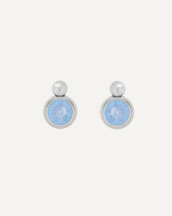 Vidda Light Blue Crystal Studs