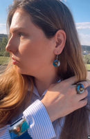 Cristalida Blue Jewelry Set For Women-4