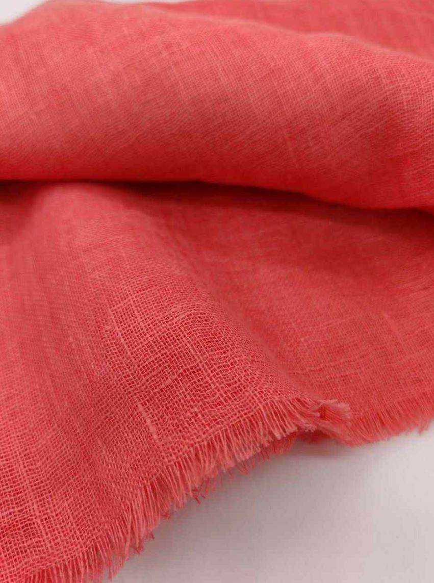 natural linen scarf