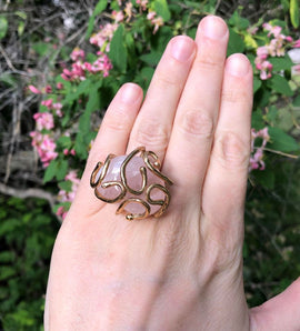 Elegant Italian Agate Ring – Unique Luxury - 0