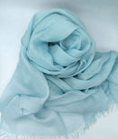 Sky Blue Modal Long Scarf-1