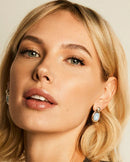 Vidda Light Blue Crystal Studs-2