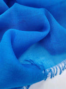 Bright Blue Lightweight Scarf-3