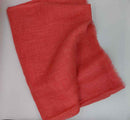 bright linen scarf