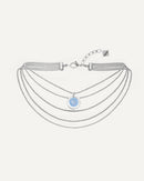 fashion silver necklace for women