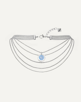 fashion silver necklace for women