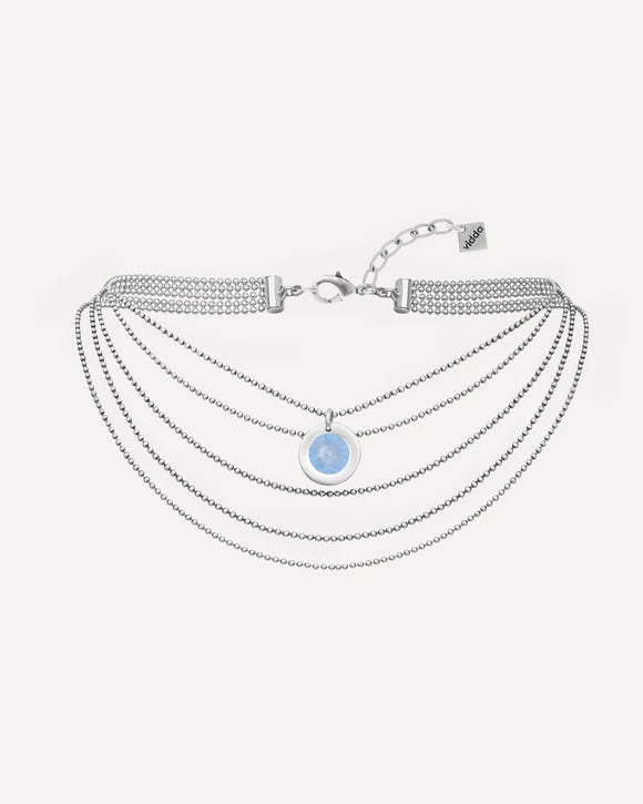 fashion silver necklace for women