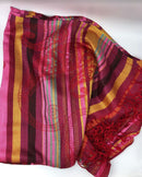 Long Striped Modal Scarf-4