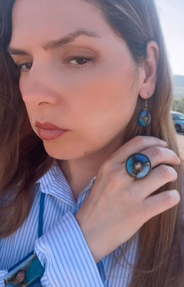 Cristalida Blue Jewelry Set For Women - 0