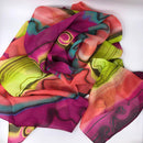 Chiffon Pink Scarf-1