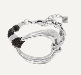 stylish silver bracelet