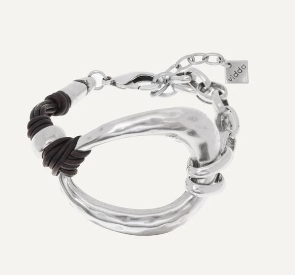 stylish silver bracelet