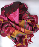 Long Striped Modal Scarf-2