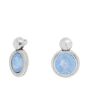 Vidda Light Blue Crystal Studs-1