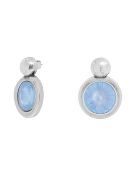 Vidda Light Blue Crystal Studs