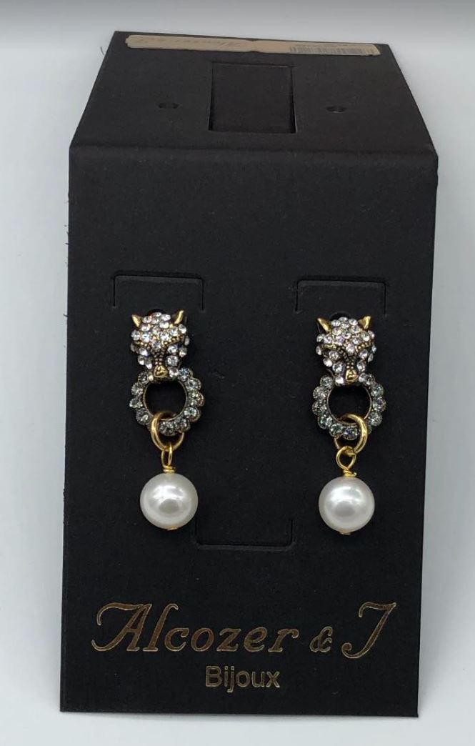 Alcozer Panther Earrings - 0