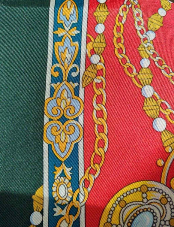 Elegant Red Silk Scarf for Women | Versatile Fashion Accessory