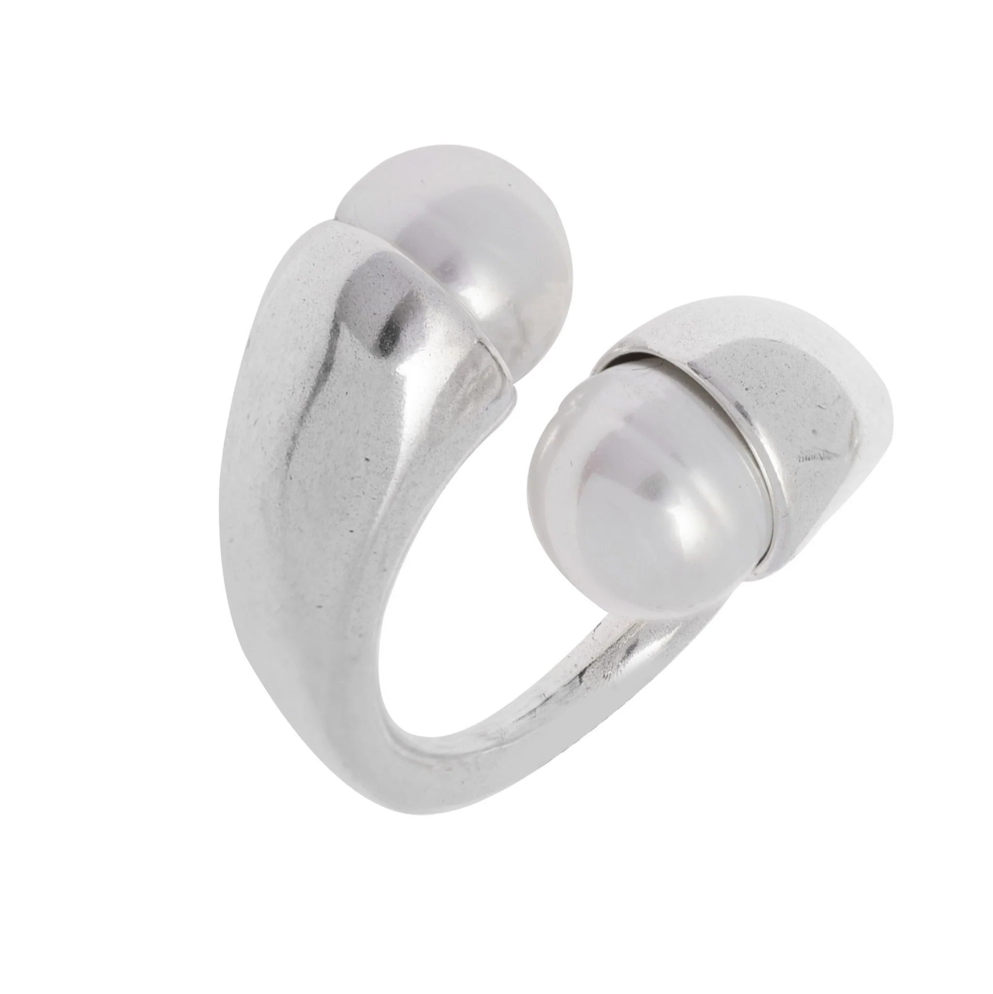 Vidda Twisted Pearl Ring | JOYasForYou