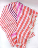 Modal Pink Striped Scarf-4