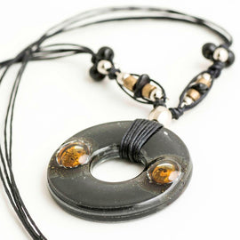 ischia necklace black - JOYasForYou