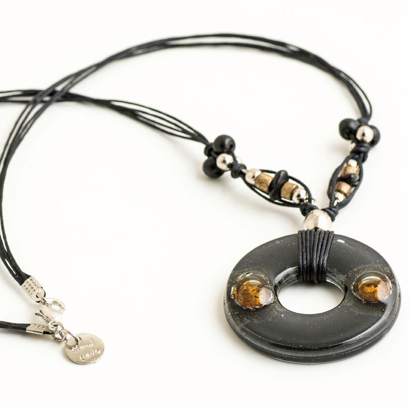 ischia necklace black - JOYasForYou