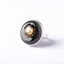 metal ring black - JOYasForYou