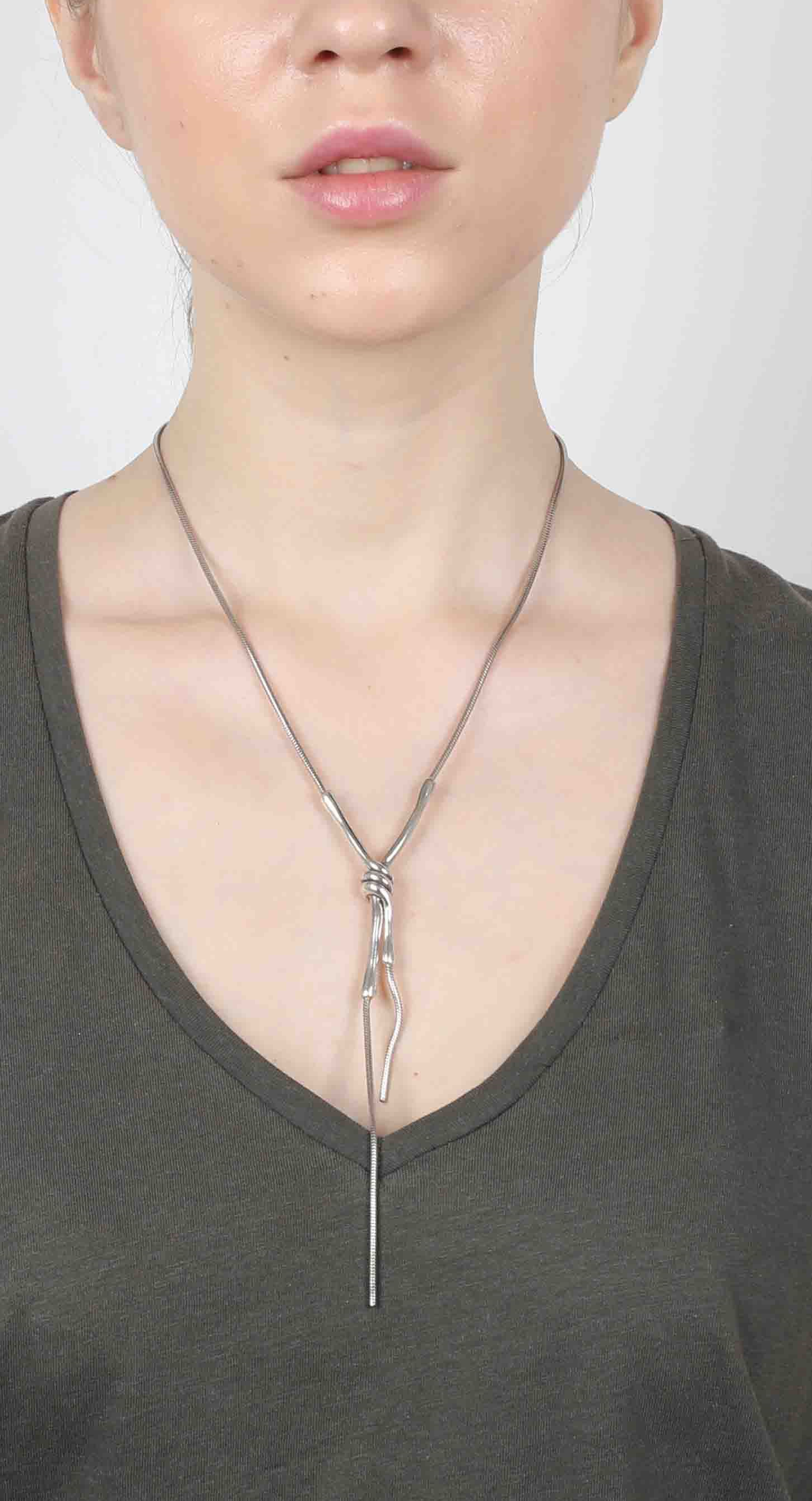 knot Y necklace - JOYasForYou