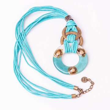 Cristalida Long Ziggy Necklace