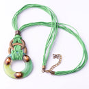 ziggy necklace green-1
