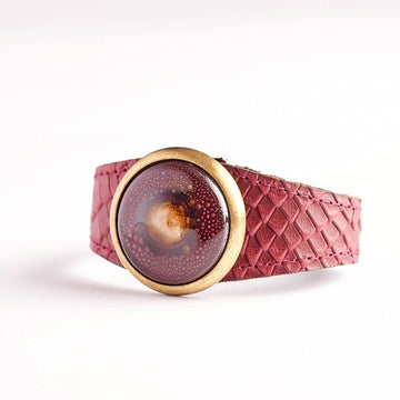 paris bracelet burgundy - 0