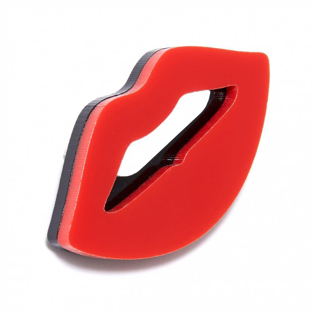 lips pin red - JOYasForYou