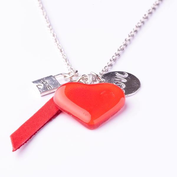 amour chain necklace red - JOYasForYou