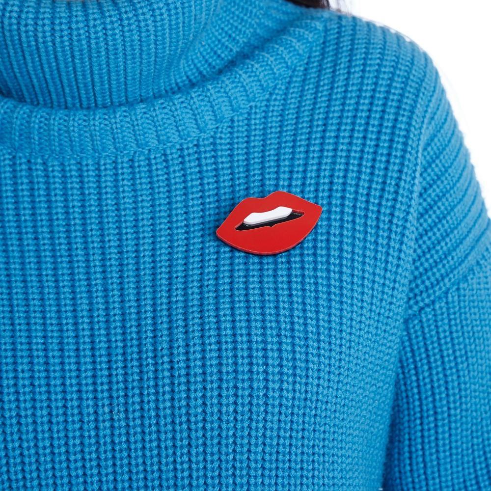 lips pin red - JOYasForYou