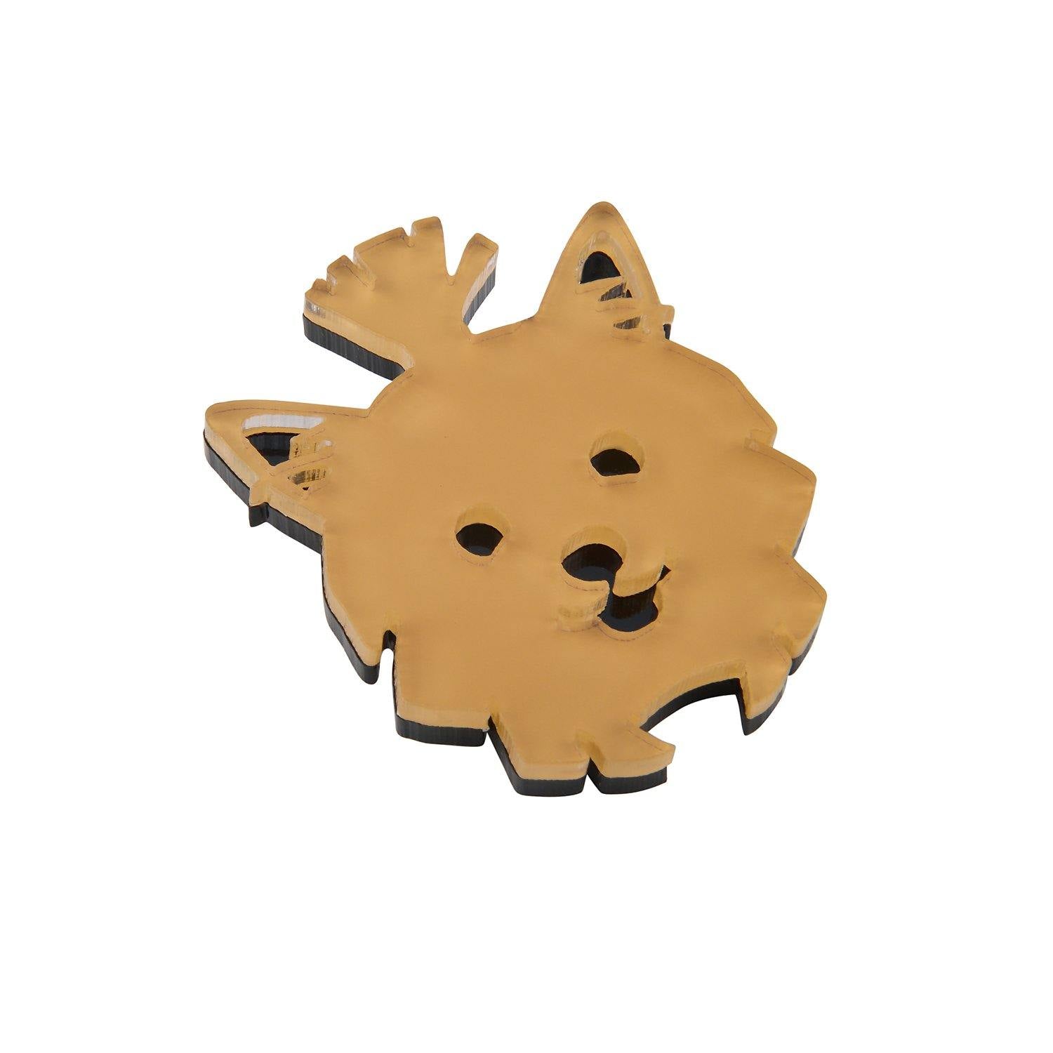 brooch yorkie beige - JOYasForYou