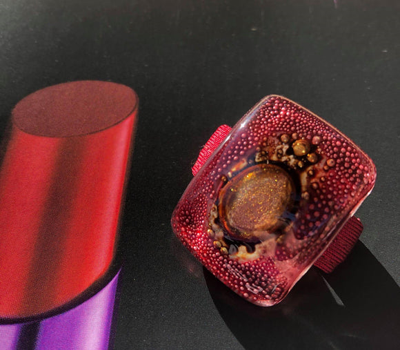 lycra ring burgundy - JOYasForYou