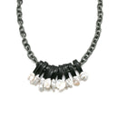 Moon C Baroque Pearls Long Chain Necklace-1