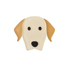 golden retriever pin beige - JOYasForYou