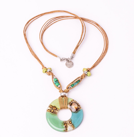 cristalida ischia necklace apple green - JOYasForYou