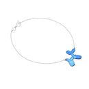 balloon dog necklace blue - JOYasForYou