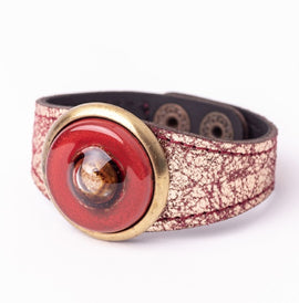 paris golden red bracelet