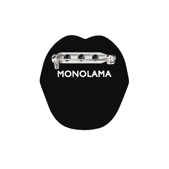 Open Mouth Pin Brooch in Pink | Handcrafted Russian Plexiglass Accessory