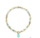 Habana Paris Amazonite Short Necklace-1