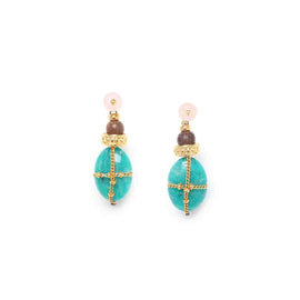 Nature Bijoux Amazonite Drop Dangles