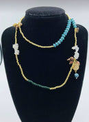 Moon C Charm Bracelet and Necklace-4