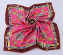 Fashion Pink Pure Silk Scarf-2