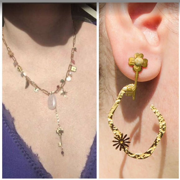 Habana Paris Set / Necklace, Earrings/ Jewelry Gifts For Her