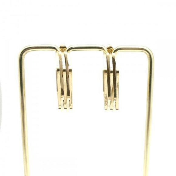 Habana Paris Zig Zag Hoop Earrings For Women / Stainless Steel / Costume Jewelry / Fashion Earrings - JOYasForYou